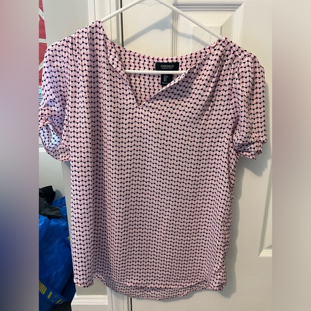 Pink and Purple Blouse Size Small